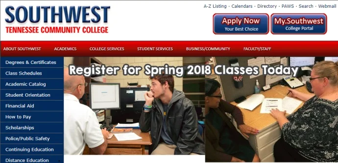Southwest TN Community College社区大学EDU邮箱申请