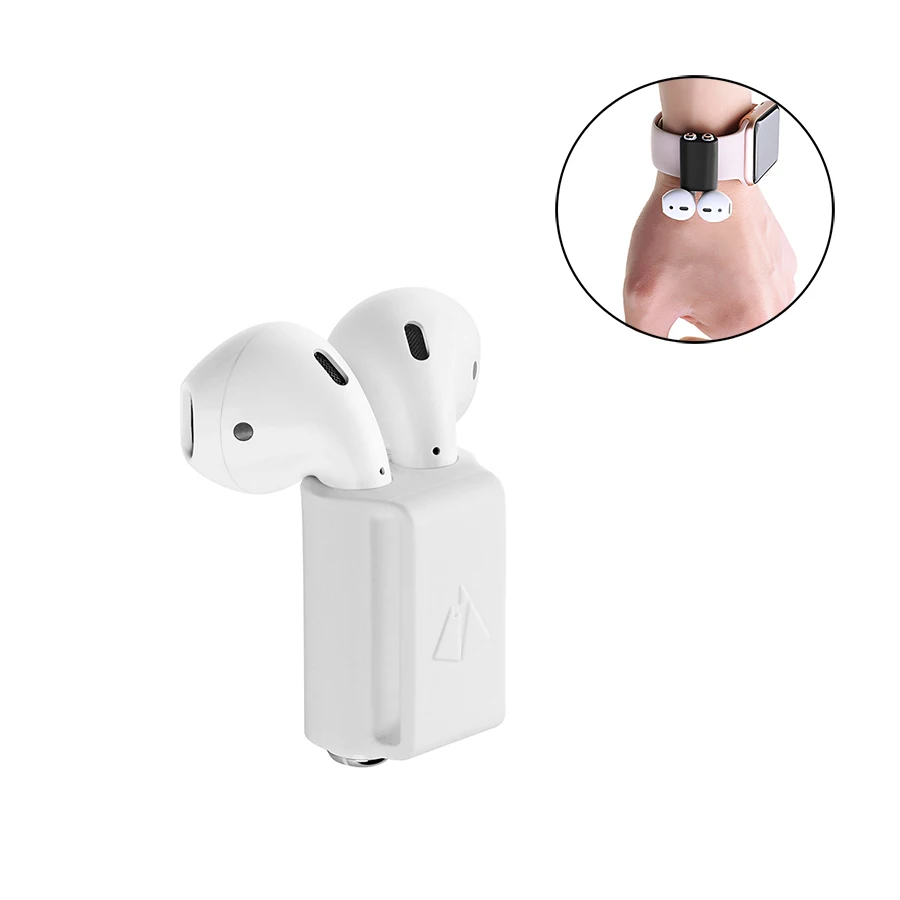 LAOKE анти-потеря Силиконовый чехол держатель для Apple AirPods портативный беспроводной