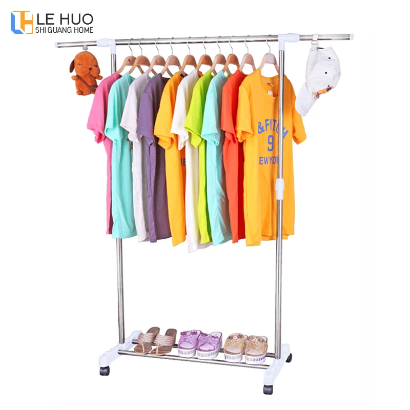 For Sale Stainless Steel Telescopic Drying Racks Balcony Single