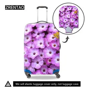 flower trolley case cover