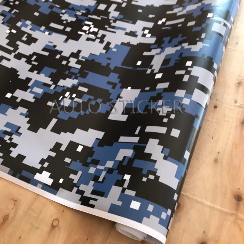 blue black digital camo wraps 4