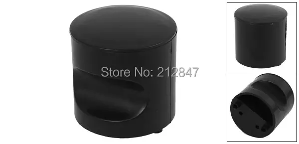 Bathroom Toilet Plastic Door Knob Pull  Handle  Grip Black