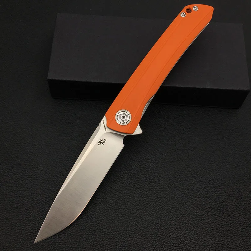 

Camping Folding Knife G10 Handle Two Colors EDC Outdoor Hand Tool Hunting Hiking Pocket Knife utility kitchen fruit knives