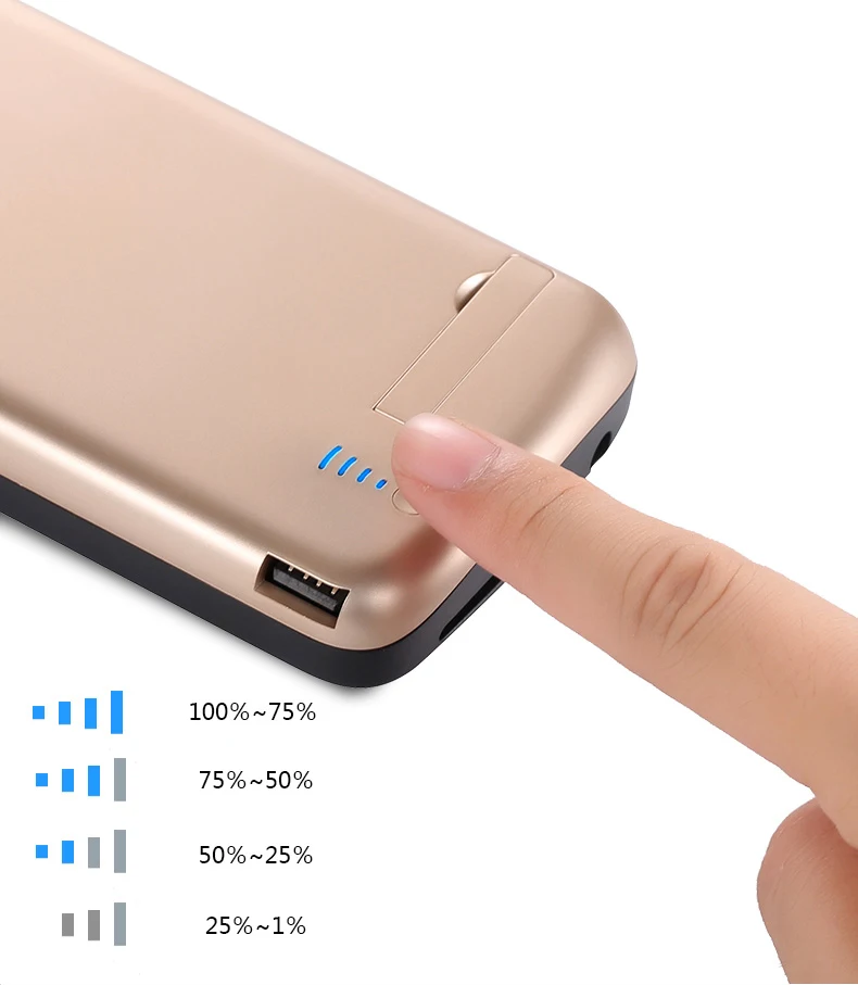 6500 mAh Battery Case For Huawei Honor 9 Power Cover For Huawei Honor 9 Backup Stand Smart USB Charger Ultra Thin Capa Fundas