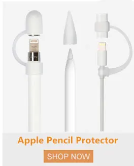 Jisoncase пенал для Apple Pencil модный силиконовый чехол Мягкий защитный чехол для Apple Pencil анти-потеря чехол