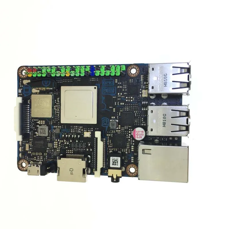 Плата ASUS SBC Tinker S RK3288 SoC 1,8 ГГц четырехъядерный процессор, 600 МГц Mali-T764 GPU 2 Гб LPDDR3 и 16 Гб eMMC TinkerboardS