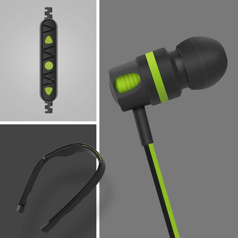 M& J Flex 2 беспроводные наушники Bluetooth наушники спортивные стерео бас наушники-вкладыши наушники гарнитура с микрофоном для телефона тв
