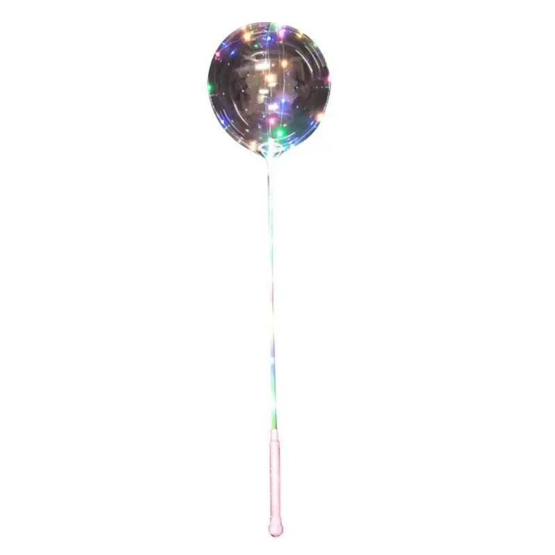 Светодиодный воздушный шар с круглыми пузырьками 18 дюймов светодиодный светильник воздушный шар светящаяся волна Гелиевый шар опорный светильник для свадебной вечеринки Рождественское украшение