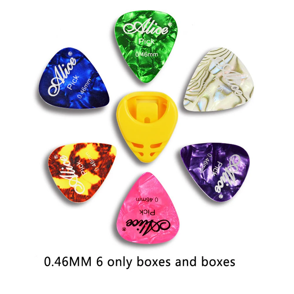 

Paste type storage box guitar picks send 6 picks plurality of specifications and colors GP30