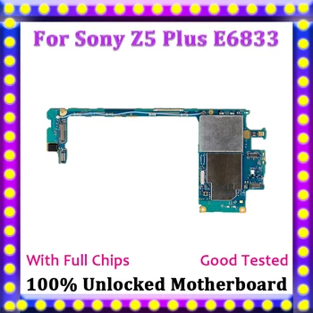 

TDHHX 100% Unlocked Logic Board For Sony Xperia Z5 Plus E6833 Motherboard With Full Chip,For Sony Xperia Z5 Plus E6833 Mainboard