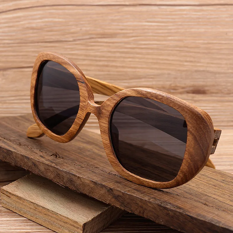 BOBO BIRD, брендовые Новые солнцезащитные очки, мужские, деревянные, негабаритные, Зебра, деревянные солнцезащитные очки, женские, с деревянной коробкой, Oculos