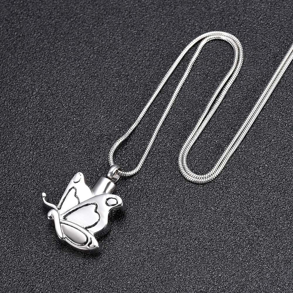 IJD10068 Newest Butterfly Cremation Ashes Jewellery Urn,Stainless Steel