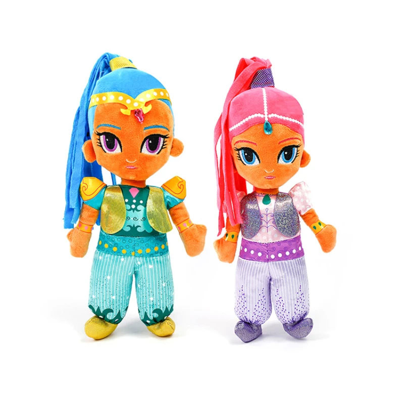 shimmer and shine plush dolls