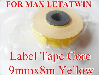 

label tape core lm-wx309y 9mm yellow for cable ID printer electronic lettering machine tube printer lm-380,lm-390,lm-400,lm-370