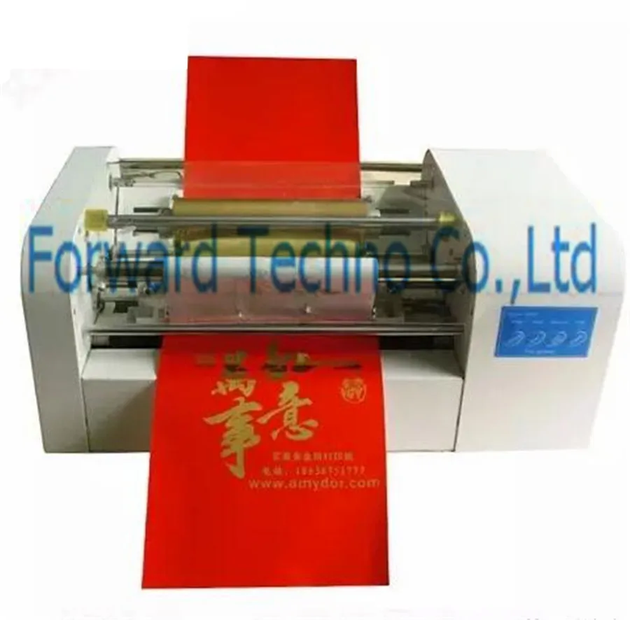 LY 400C foil press machine digital hot foil stamping printer machine best sales color business