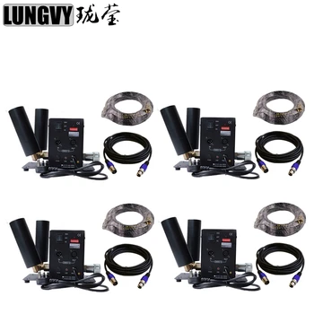 

Free shipping 4pcs/lot Double Head DMX512 CO2 Jet Machine Shoot 6-8M Up CO2 Smoke Machine