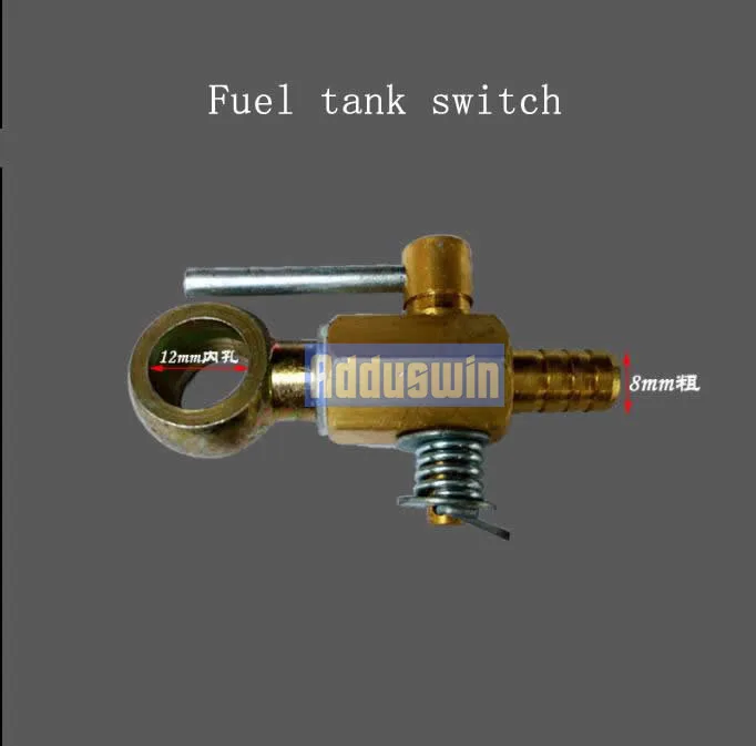 New style Запчасти для одноцилиндрового дизельного двигателя топливный бак нефтепровода переключатель S195 1100 1110 1115 меди алюминиевый масляный сливной соединитель T0303 - Цвет: New style