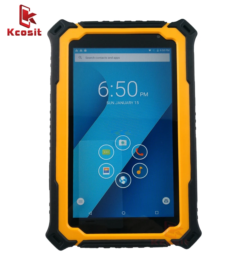 

China 4G Mobile Mini PC Tablet Handheld Computer Device Android Rugged Waterproof Gps GNSS 7 Inch 3GB RAM UHF RFID Reader