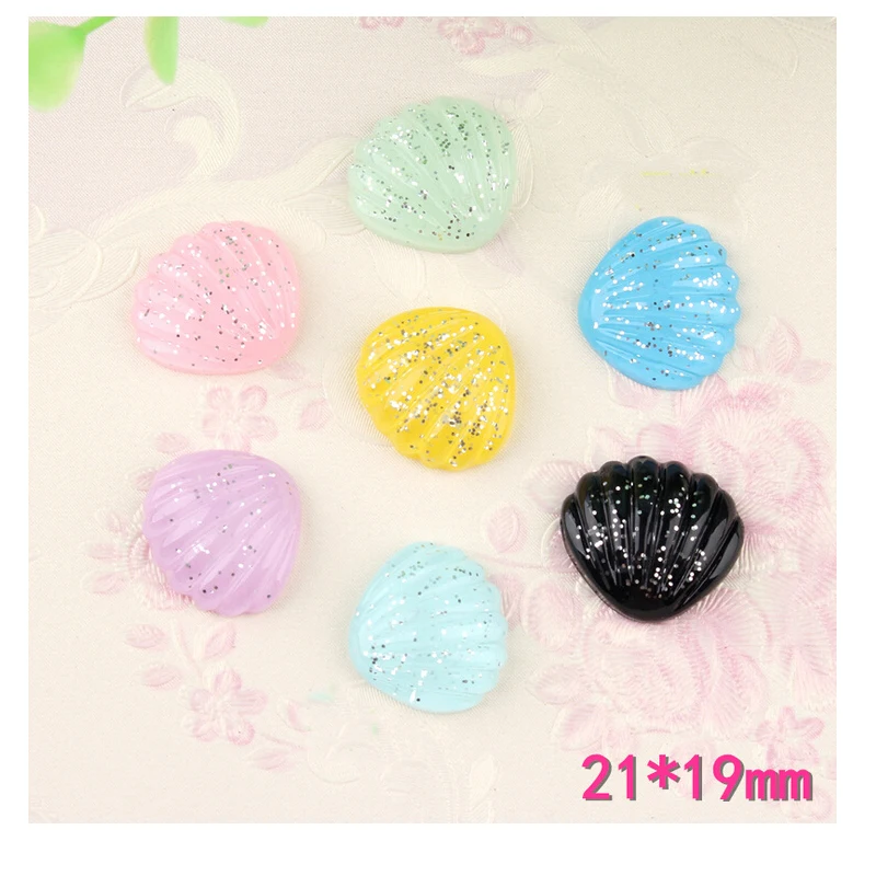 

CCINEE 1PCS Resin Shell Scallop For DIY Micro Landscape Material Resin Accessories