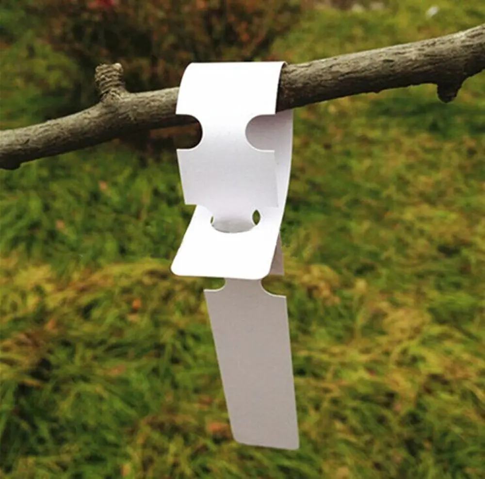 Aliexpress.com : Buy 200 Pcs White Plastic Plant Tree Tags Nursery Garden Lables Wrap Around ...