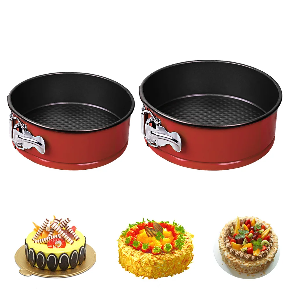 

Baking Pans Kitchen Cake Tool Cake Mold Metal Heart Shape Baking Dish Bakeware Non-stick Mold Kitchen Accessories Gadget A
