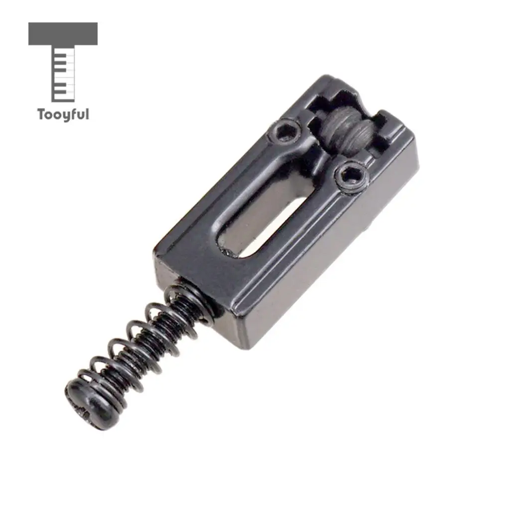 Tooyful 6Pcs Vintage Roller Saddle Guitar Bridge String Saddles for Electric Guitar Bridge Parts