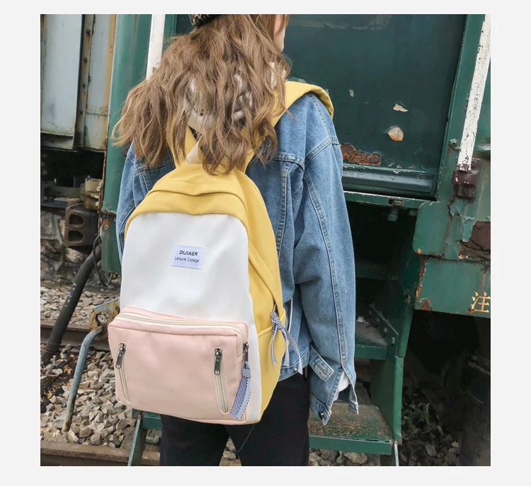 Модный женский рюкзак, женская сумка для книг для девочек, стильная школьная сумка, женский рюкзак для школьников-подростков, школьная сумка Mochila