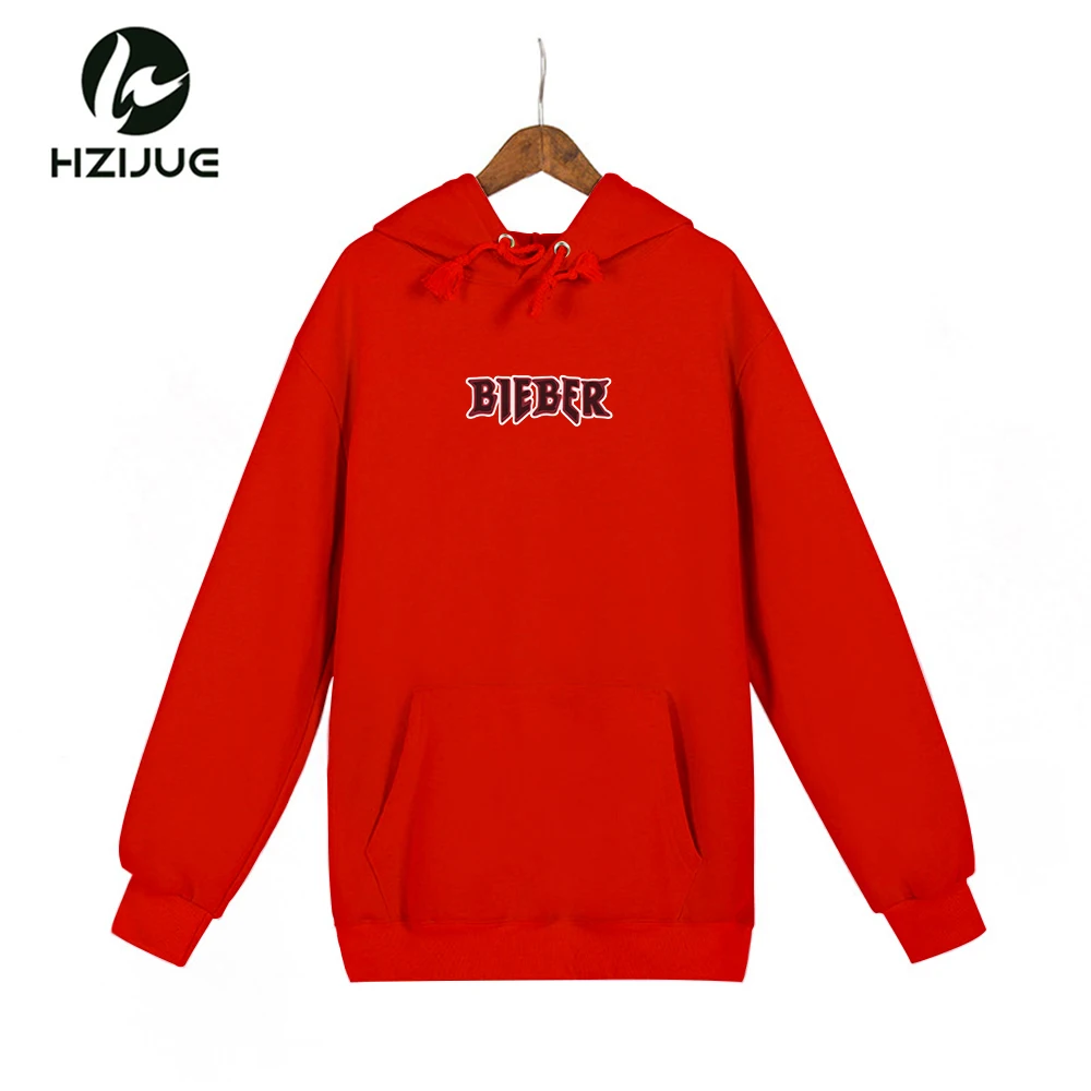 HZIJUE 2018 Purpose Tour Sweatshirt Women Men Justin Bieber World Tour Man Hoodie Fashion Brand Cool Version Street Pull Hip Hop