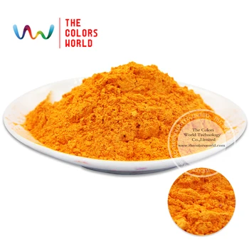 

TCZG4624 Orange Yellow Color Pearlescent pigment,pearl luster pigment,Mica Powder DIY Makeup Nail Design ,Nail Polish