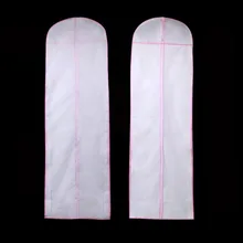 Свадебное платье пылезащитный чехол сумка для хранения свадебной одежды длинный защитный чехол вечерние платья Органайзер TB S