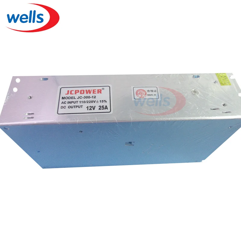 

LED Driver Alimentation 12V 25A 300W Power Supply for LED Strip Light input AC DC 110/240V to 12V Linghting Transformer Adapter