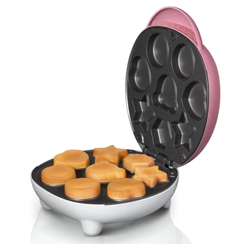 

Cake Machine Fully Automatic Mini Double-sided Fried Waffle Maker Electric Baking Pan Insulated Bakelite Safe and Non-stick