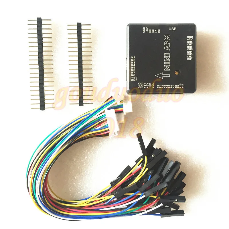 

Mini APM V3.1 APM2.6 Upgrade Flight Controller w/ Protect Case for RC Multirotor