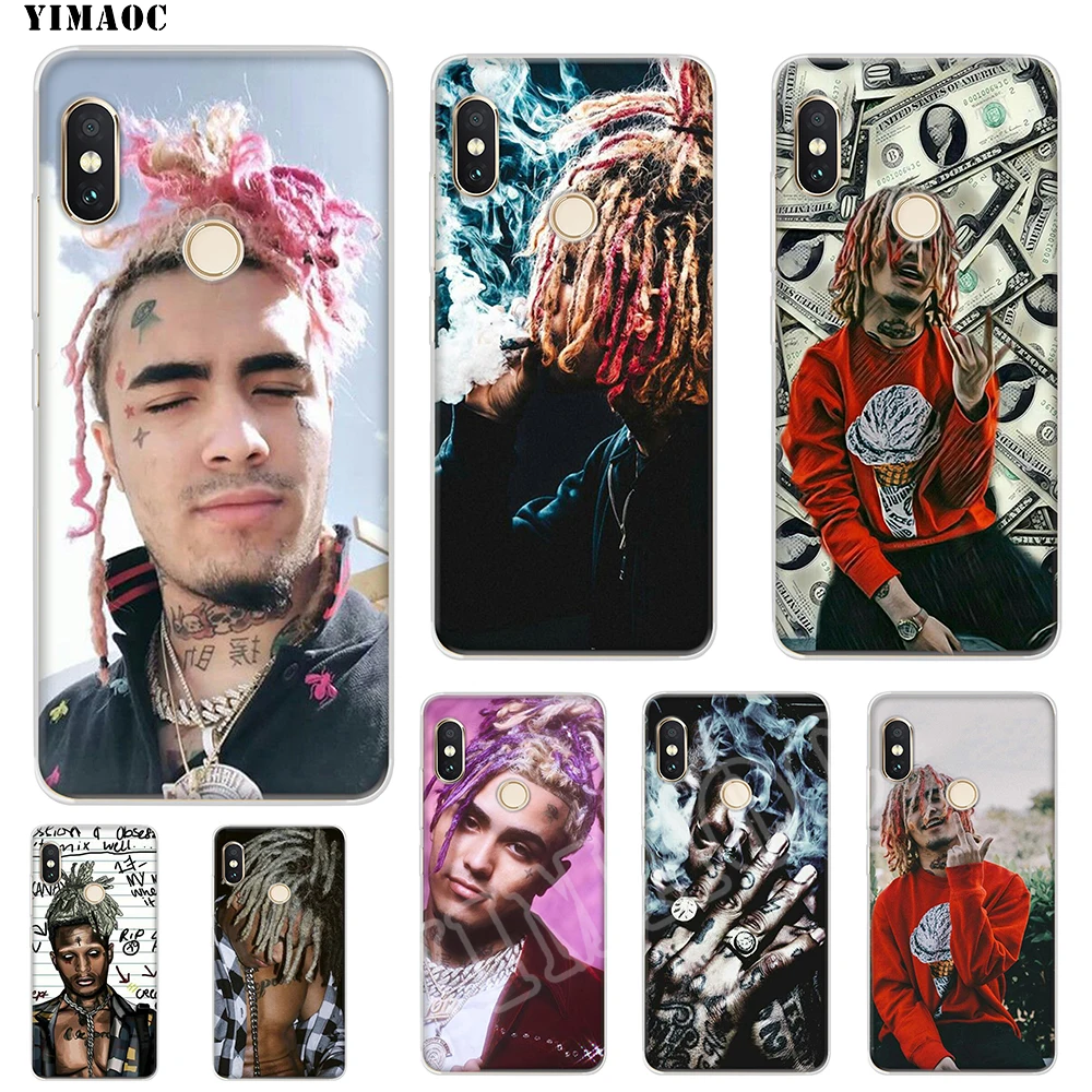 Мягкий силиконовый чехол YIMAOC Lil Pump для POCOPHONE F1 Xiaomi Redmi Note 6 7 Pro 6A Mi 8 Lite из ТПУ |