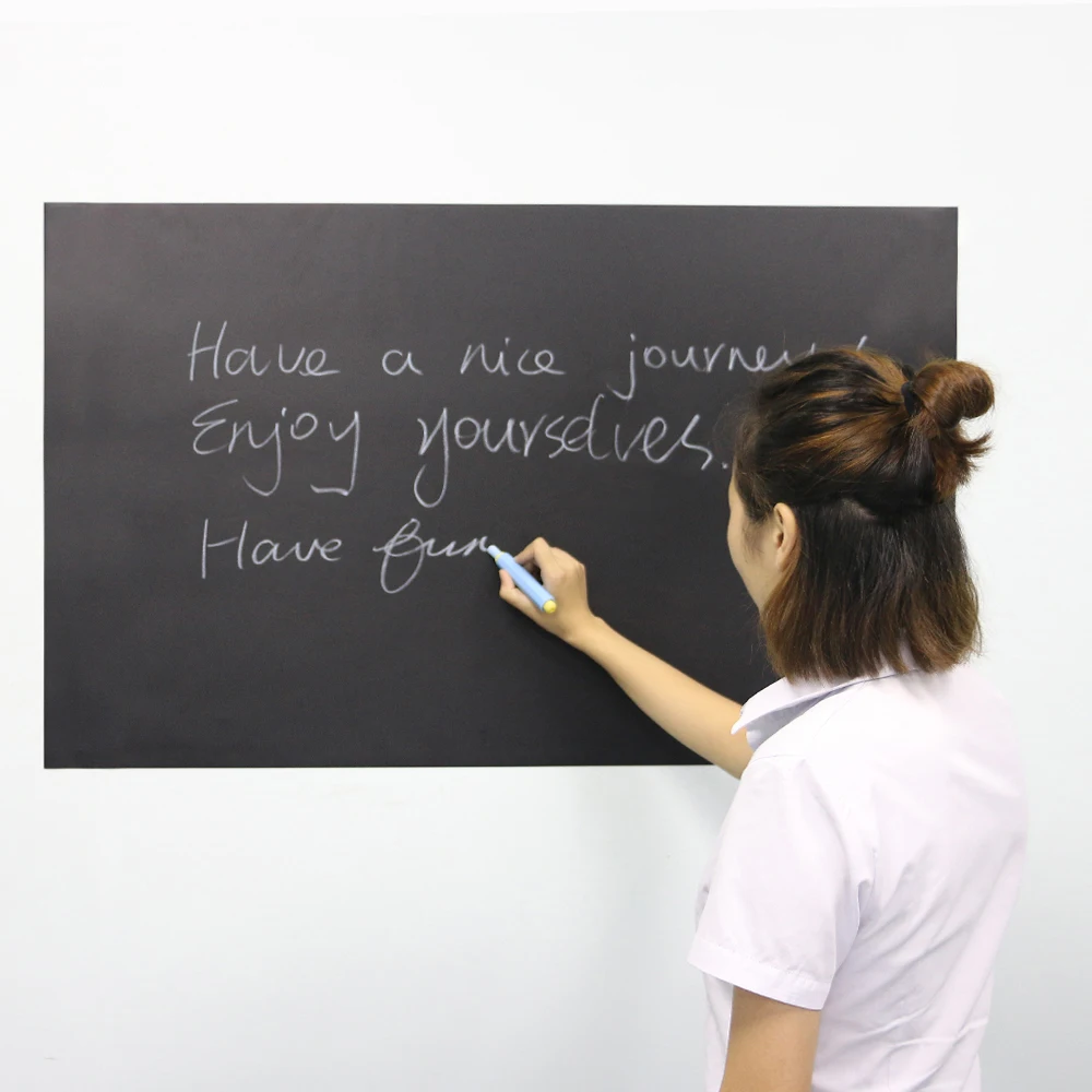 wall sticker soft chalk board hold magnets sheet ferrous flexible blackboard sheet for wall