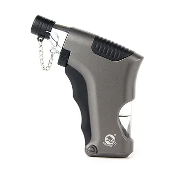 

Butane Jet Grip Lighter Cigar Torch Turbo Lighter Fireproof Windproof Spray Gun 1300 C No Gas Accessorie