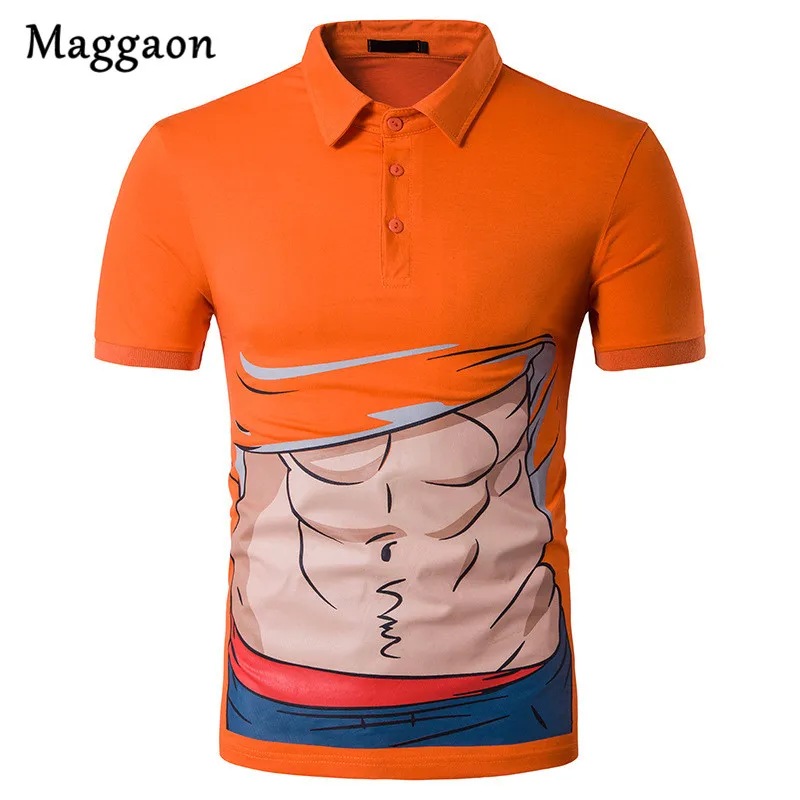 2018 Summer Brand Clothing Men Polo Shirt Mens Fashion Casual Short