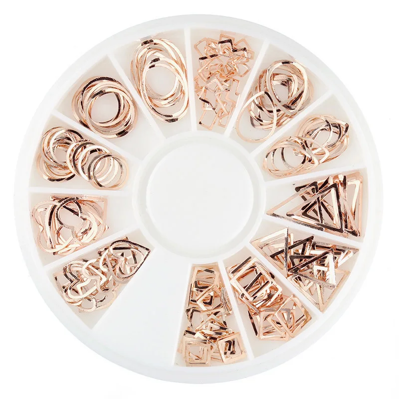 

1 Pcs Nail Art Decorations Hollow Frames DIY Handmade Manicure Accessory for Women Drop Ship