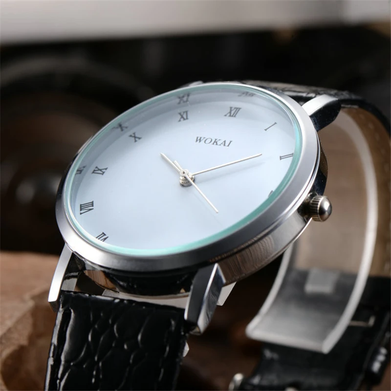 Кварцевые наручные часы Reloj Hombre Mujer модные часы 2018 пара римскими цифрами наручные часы Для мужчин Для женщин кожаный ремешок часы
