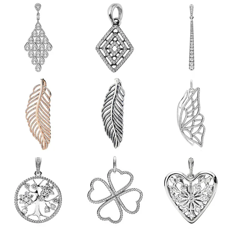 

Geometric Lines Cascading Glamour Shooting Star Necklace Pendant Charm Fit Pandora Bracelet 925 Sterling Silver Bead Jewelry