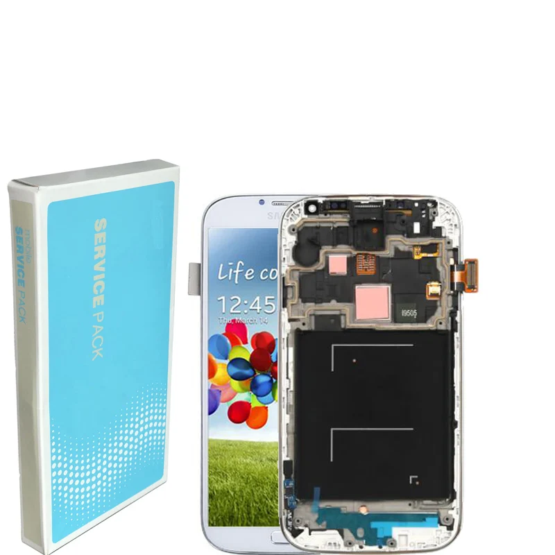 

5.0'' ORIGINAL LCD Display Touch Screen Digitizer for SAMSUNG Galaxy S4 GT-i9505 i9500 i9505 i9506 i337 LCD With Frame