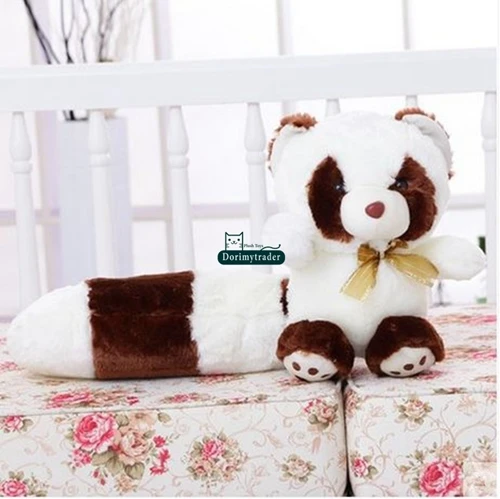 Dorimytrader New 24'' / 60cm Lovely Stuffed Soft Plush Giant Little Raccoon Koala Toy Nice Gift for Kids Free Shipping DY60799