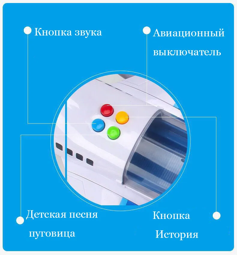 Музыкальная история, имитация трека, инерция, детская игрушка, самолет, большой размер, пассажирский самолет, детский Авиалайнер, игрушечный автомобиль, бесплатный подарок, карта