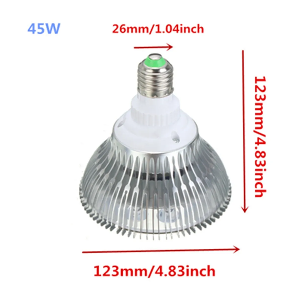 45 W E27 светодиодный светать для комнатных растений AC85-265V красный+ синий светодиодный завода светать лампы для цветущих растений
