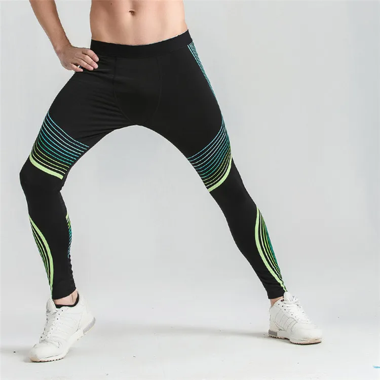 LIDONG Running Pants Men Leggings Compression Tights Basketball Gym Jogger Jogging Skinny Trousers Sportswear hardlopen6