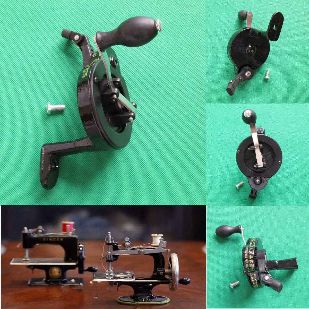 Durable Hand Crank For Singer Spoked Wheel Treadle Sewing Machines Accessories Parts