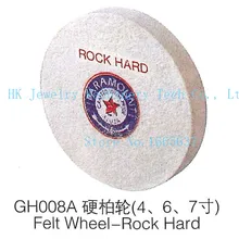 6 дюймов фетровый диск рок хард инструментов для создания украшений, оборудование для полировки ювелирных изделий