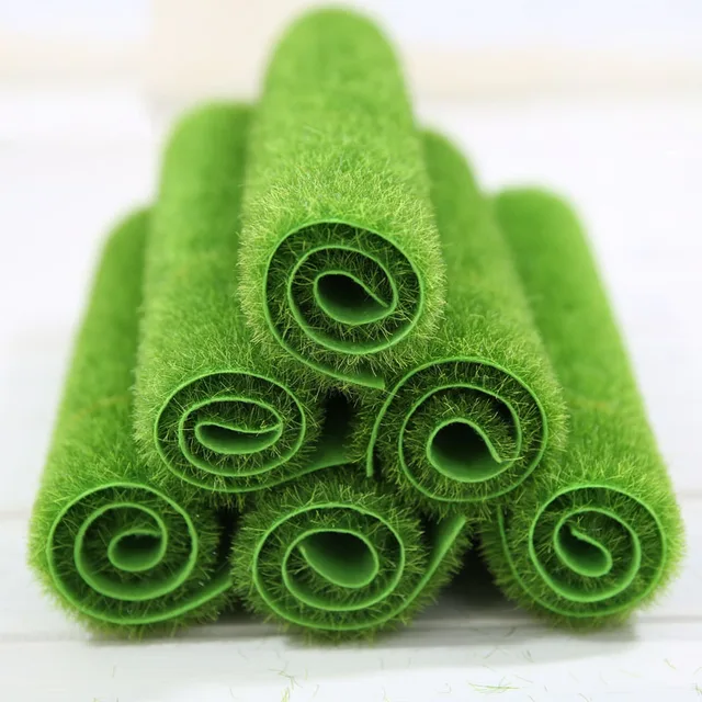 Aliexpress.com: acheter mousse artificielle pelouse gazon herbe ...