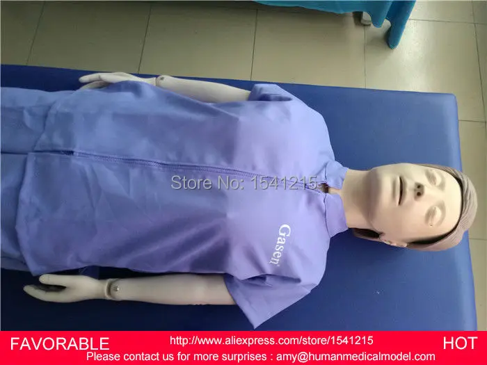

FEMALE/MALE AUTOMATIC FULL-BODY CPR MEDICAL TRAINING ,HIGH-INTELLIGENT DIGITAL COMPREHENSIVE CPR TRAINING MANIKIN GASEN-CPRM0002
