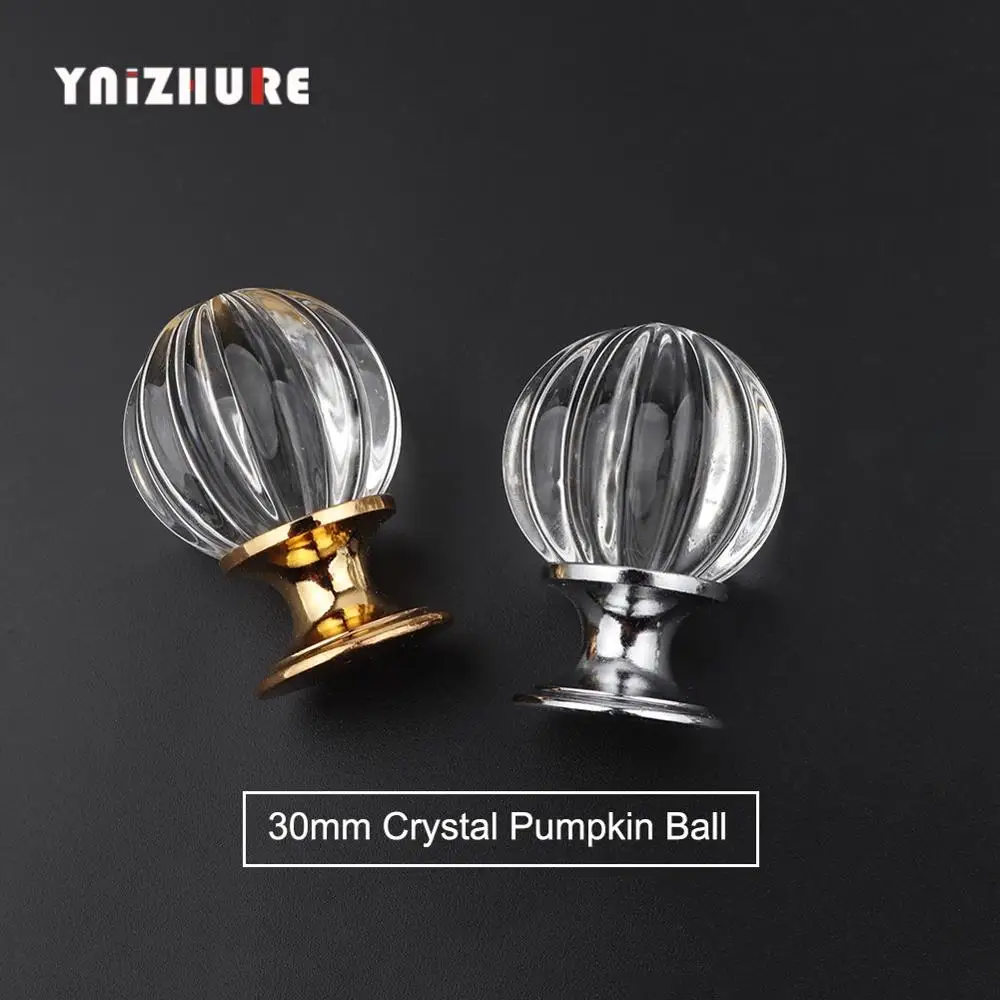 YNIZHURE العلامة التجارية تصميم 20-40 مللي متر والزجاج والكريستال المقابض مقابض تسريحة درج المطبخ مجلس الوزراء سحب دولاب مقبض